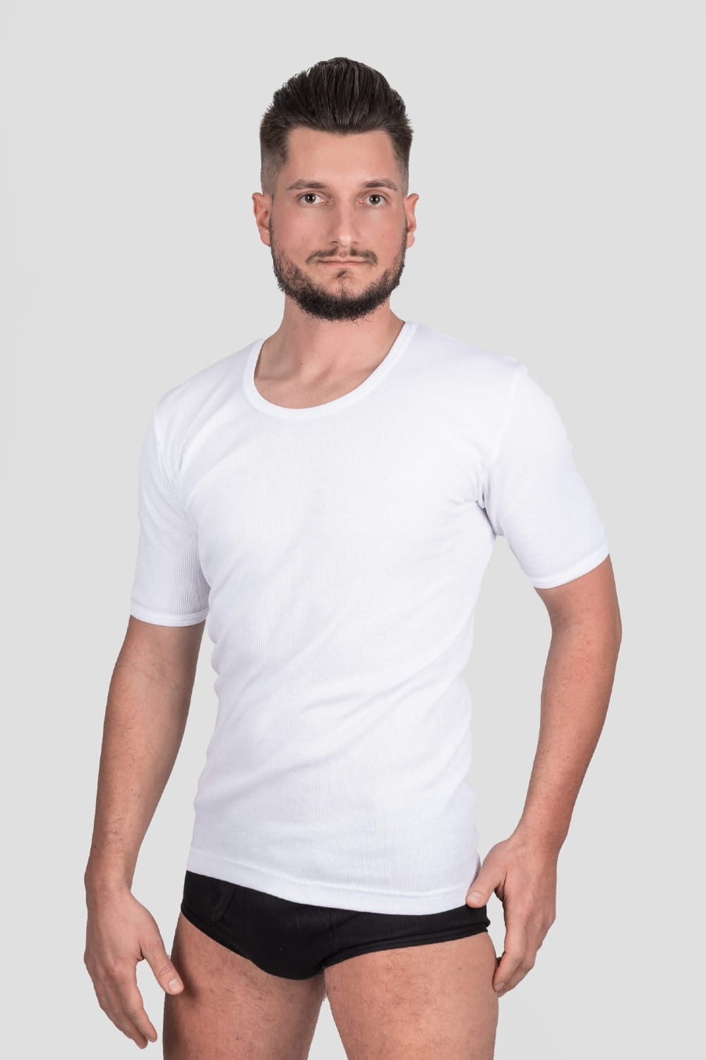 PODKOSZULEK MĘSKI BIAŁY 0716 KR biały XL