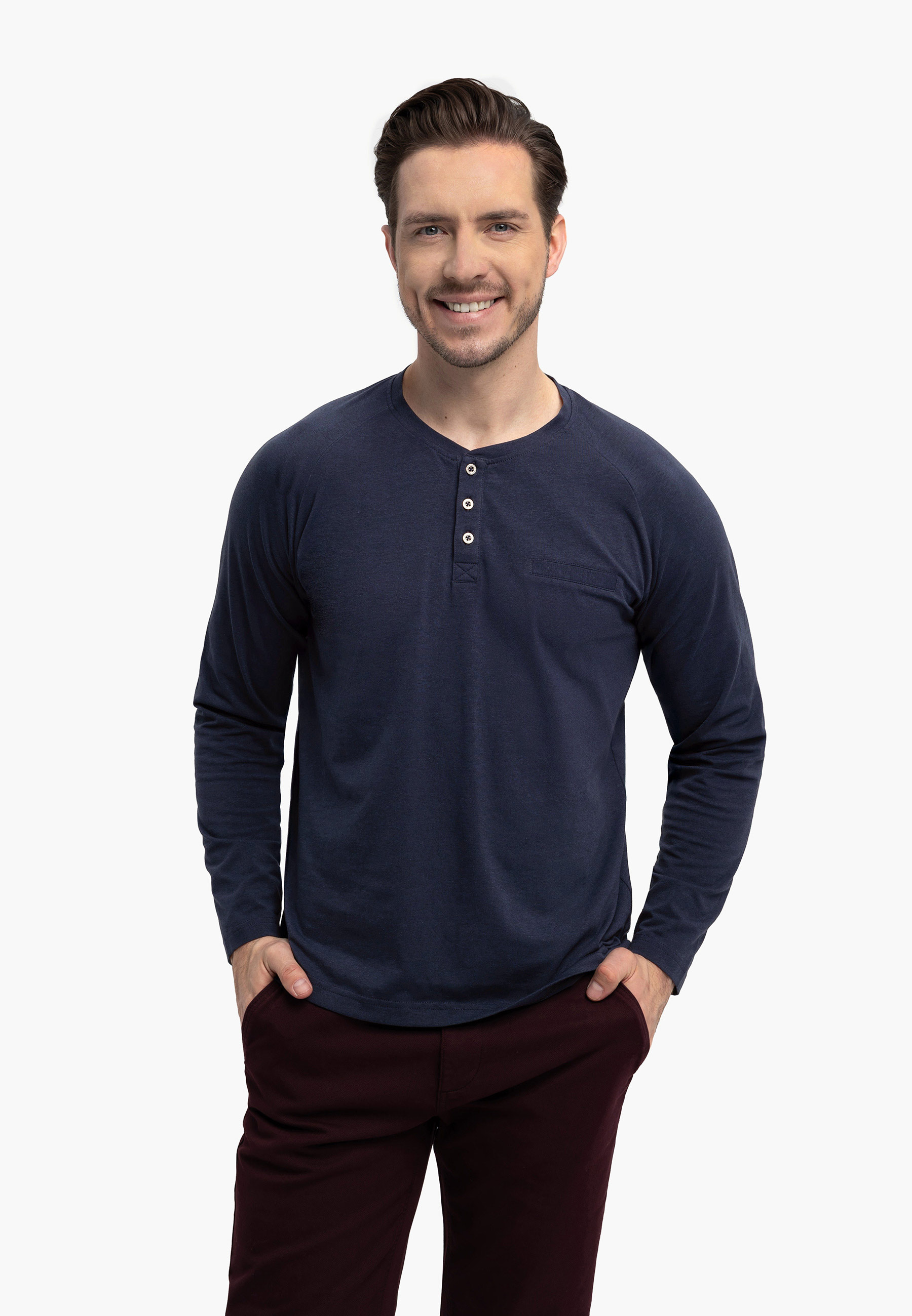 Koszulka z długim rękawem L-CHARL, rozmiar 3XL, M17138_W26_600M