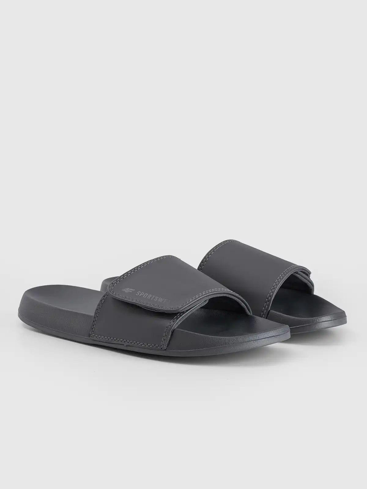 Klapki sportowe na basen plażę unisex szare 4F : Kolor - Szary, Rozmiar obuwia - 36