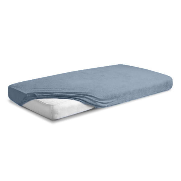 Prześcieradło frotte z gumą PREMIUMTM0104_44A DENIM