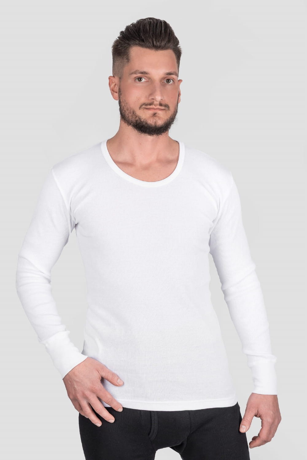 PODKOSZULEK MĘSKI 0616/0617 DR grafit M